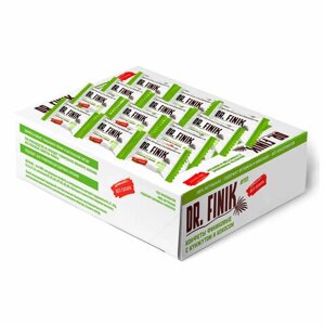 Конфеты финиковые DR. FINIK с кокосом и кунжутом, без сахара, 450 г, картонная коробка