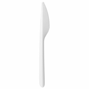 Нож одноразовый полипропиленовый 173 мм, белый, ПРЕМИУМ, ВЗЛП
