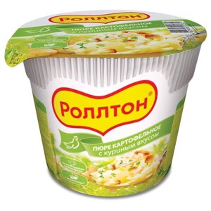Пюре картофельное РОЛЛТОН с куриным вкусом 40 г