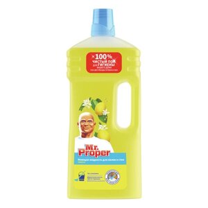 Средство для мытья пола и стен 1,5 л, MR. PROPER (Мистер Пропер) Лимон