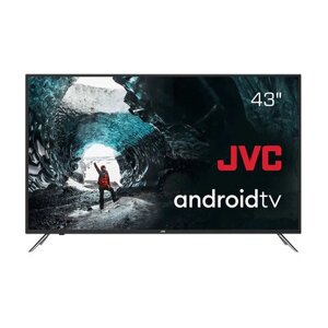 Телевизор JVC LT-43M690, 43 (109 см), 1920x1080, FullHD, 16:9, SmartTV, Wi-Fi, черный