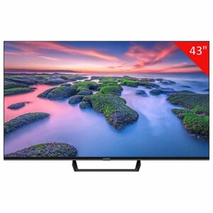 Телевизор xiaomi mi LED TV A2 43 (108 см), 3840x2160, 4K, 16:9, smart TV, wi-fi, черный