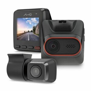 Видеорегистратор автомобильный MIO MiVue C420D, экран 2, 135°1920x1080 Full HD, GPS, камера заднего вида
