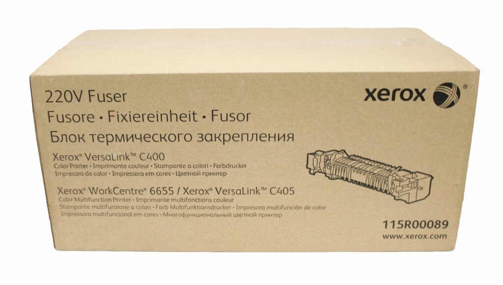 115R00089 Узел фьюзера 220V Xerox WorkCentre 6655 VersaLink C400/C405 от компании MetSnab - фото 1