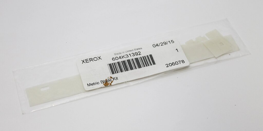 604K31392 Комплект лезвий переноса Xerox Nuver 120/DT 120 от компании MetSnab - фото 1