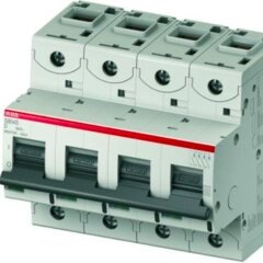 ABB Автоматический выключатель 4-полюсный 20 А, тип D, 15 кА S804C D20. ABB. 2CCS884001R0201 от компании MetSnab - фото 1