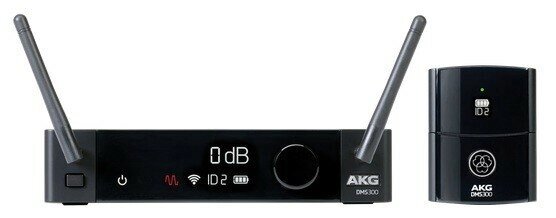 AKG DMS300 Instrument Set цифровая радиосистема с портативным передатчиком, диапазон 2.4 ГГц от компании MetSnab - фото 1