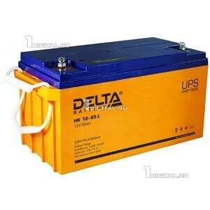 Аккумулятор DELTA HR 12-65L (12В, 65Ач / 12V, 65Ah / вывод под болт М6) (UPS серия) от компании MetSnab - фото 1