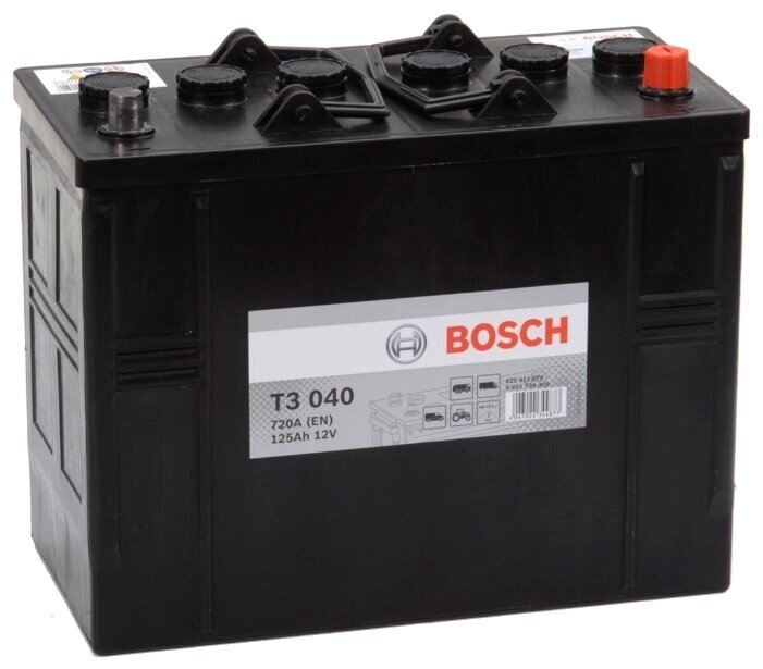 Аккумулятор для грузовиков Bosch T3 040 (0 092 T30 400) от компании MetSnab - фото 1