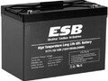 Аккумулятор тяговый ESB HTL12-100 GEL (12В 100 Ач) от компании MetSnab - фото 1