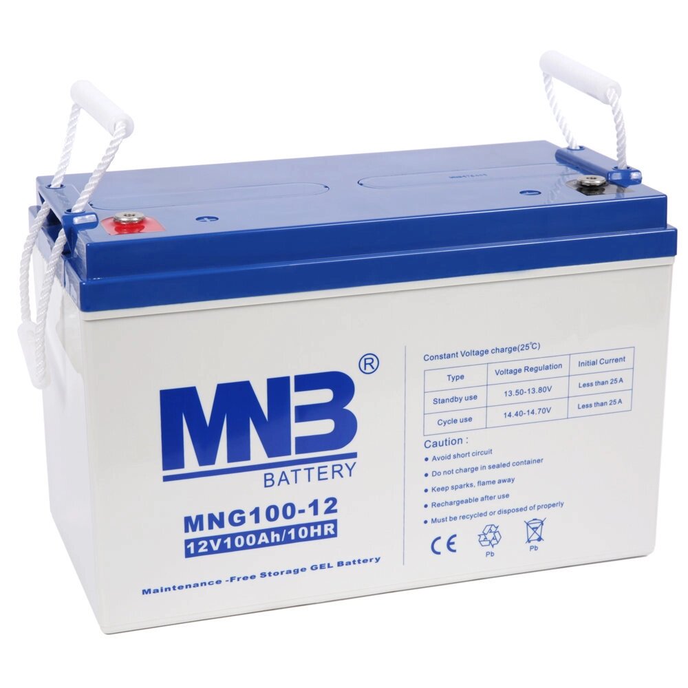 Аккумуляторная батарея MNB MNG 100-12 от компании MetSnab - фото 1