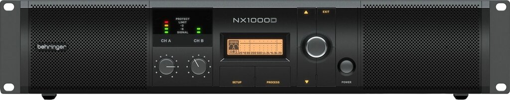 Аналоговый усилитель мощности BEHRINGER NX1000D от компании MetSnab - фото 1