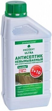 Антисептик Невымываемый Prosept Ultra 30л для Тяжелых Условий, Концентрат (1:10) / Просепт Ультра от компании MetSnab - фото 1