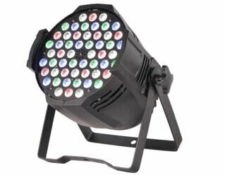 AstraLight 454 световой прибор LED PAR, 54 x 4 Вт, RGBW, DMX, диммер от компании MetSnab - фото 1