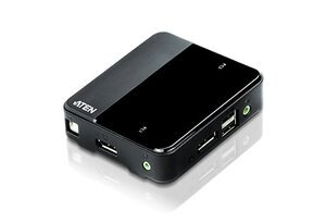 ATEN 2-х портовый KVM-коммутатор с поддержкой USB, DisplayPort от компании MetSnab - фото 1