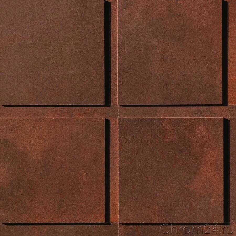 Atlas Concorde Blaze Corten Mosaico 3D Factory керамогранит (29 x 29 см) (A0US) от компании MetSnab - фото 1