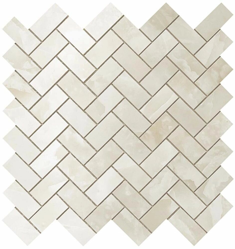 Atlas Сoncorde Россия 30,5*30,5 S. O. Persian Jade Herringbone Mosaic / С. О. Персиан Жаде эрринбоун Мозаика Плитка от компании MetSnab - фото 1