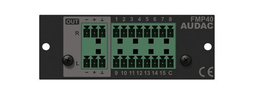 Audac FMP40 Модуль воспроизведения файлов с USB для шасси XMP44 от компании MetSnab - фото 1