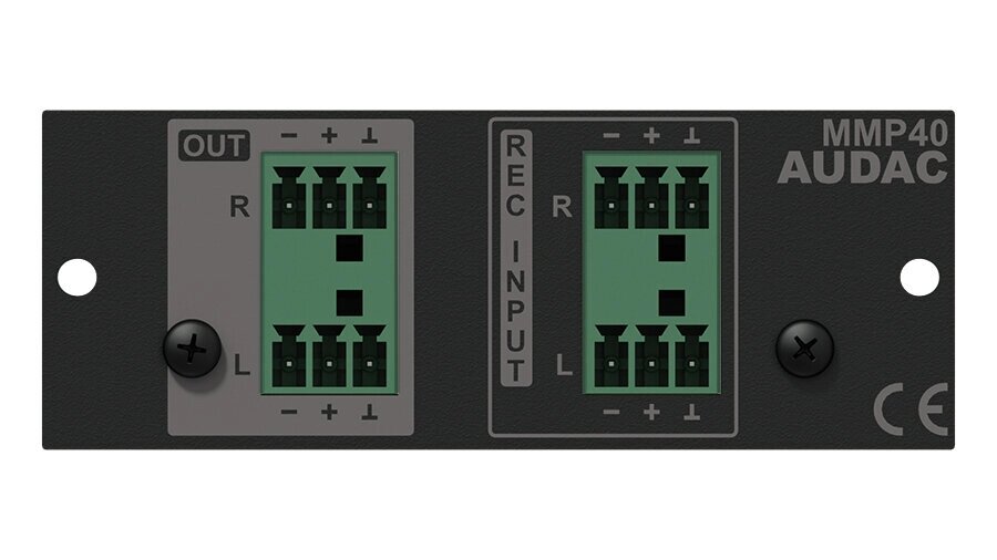 Audac MMP40 Модуль рекордер/медиаплеер для шасси XMP44 от компании MetSnab - фото 1