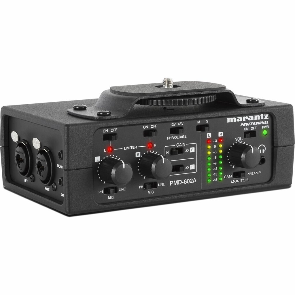 Аудио интерфейс Marantz Professional PMD-602A 2-Channel DSLR Audio Interface PMD-602A от компании MetSnab - фото 1