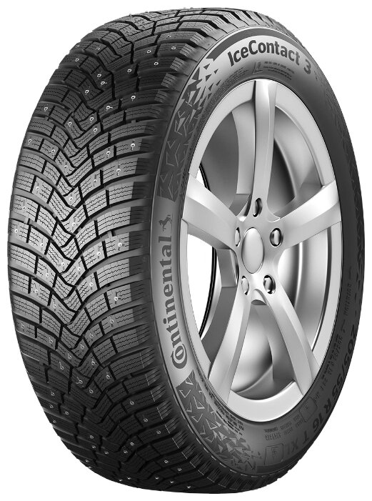 Автомобильная шина Continental IceContact 3 235/50 R18 101T зимняя шипованная от компании MetSnab - фото 1