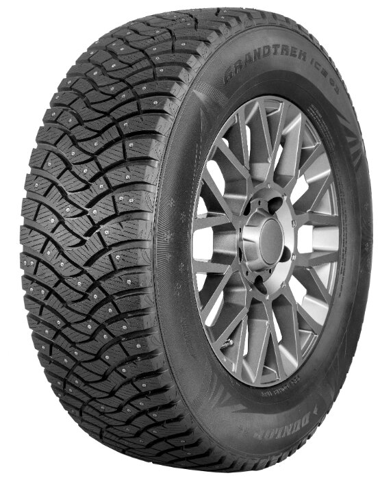 Автомобильная шина Dunlop Grandtrek Ice03 225/55 R19 99T зимняя шипованная от компании MetSnab - фото 1