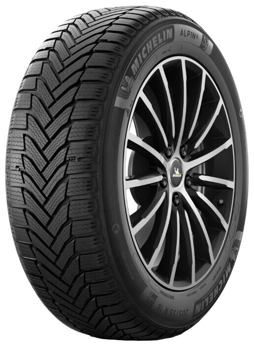 Автомобильная шина MICHELIN Alpin 6 205/50 R17 93V зимняя от компании MetSnab - фото 1