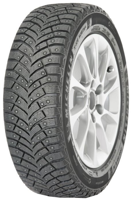 Автомобильная шина MICHELIN X-Ice North 4 225/55 R18 102T зимняя шипованная от компании MetSnab - фото 1