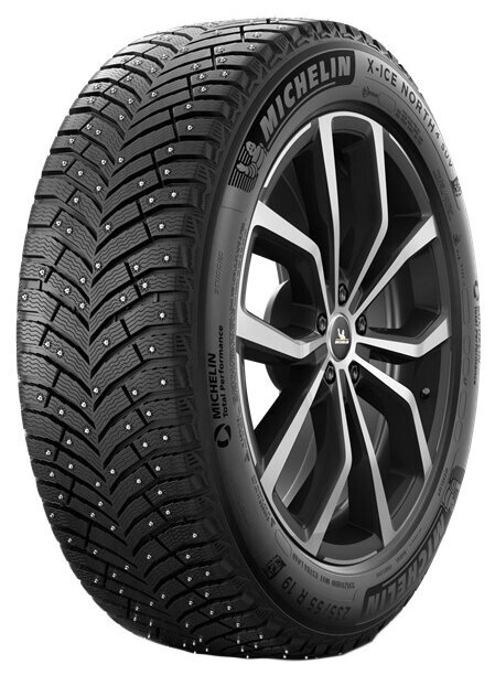 Автомобильная шина MICHELIN X-Ice North 4 SUV 225/60 R18 104H зимняя шипованная от компании MetSnab - фото 1