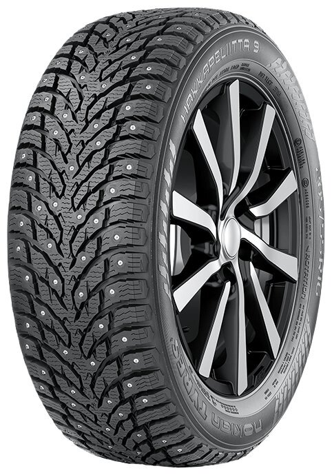 Автомобильная шина Nokian Tyres Hakkapeliitta 9 205/55 R17 95T RunFlat зимняя шипованная от компании MetSnab - фото 1