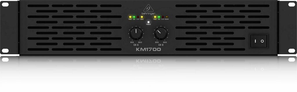 Behringer KM1700 усилитель мощности 2-канальный от компании MetSnab - фото 1