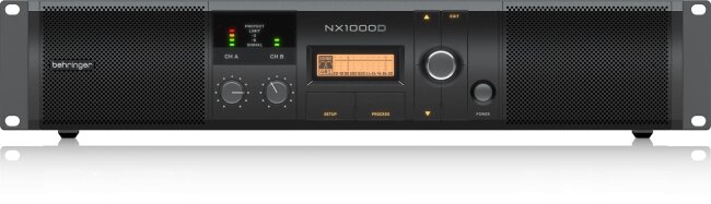 Behringer NX1000D усилитель мощности 2-канальный от компании MetSnab - фото 1