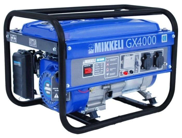 Бензиновый генератор Mikkeli GX4000 (2600 Вт) от компании MetSnab - фото 1