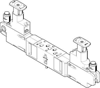 Блоки регуляторов Festo VABF-S3-1-R5C2-C-6 от компании MetSnab - фото 1