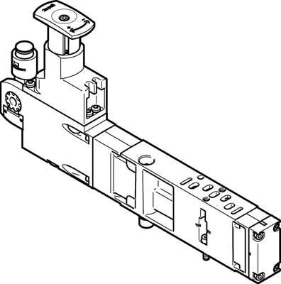 Блоки регуляторов Festo VABF-S4-2-R3C2-C-10 от компании MetSnab - фото 1