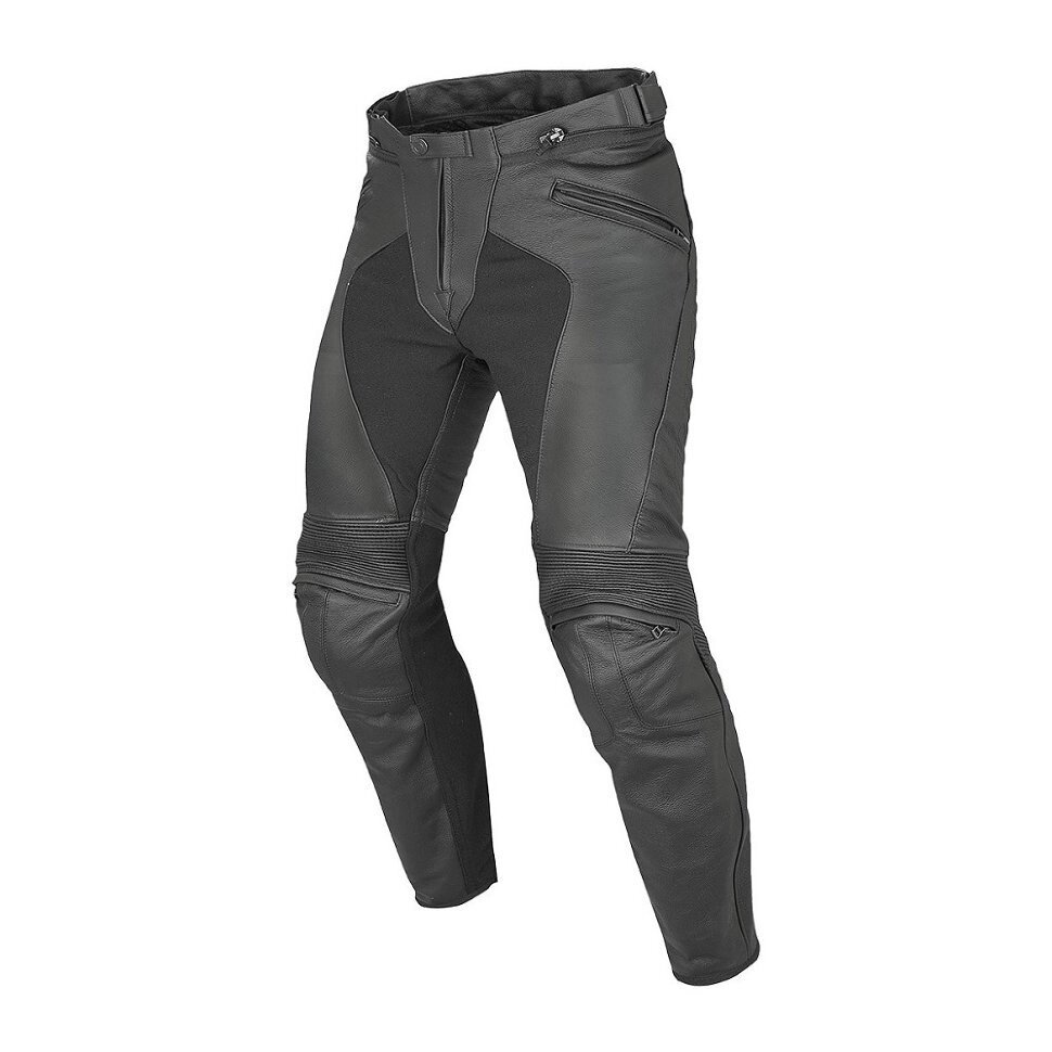 Брюки кожаные P. PONY C2 DAINESE (Черный, 46) от компании MetSnab - фото 1