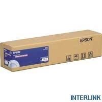 Бумага Epson C13S041847 Холст для плоттера сатинированный водостойкая, рулон A1 24quot; 610 мм x 12.2 м, 350 г/м2, от компании MetSnab - фото 1