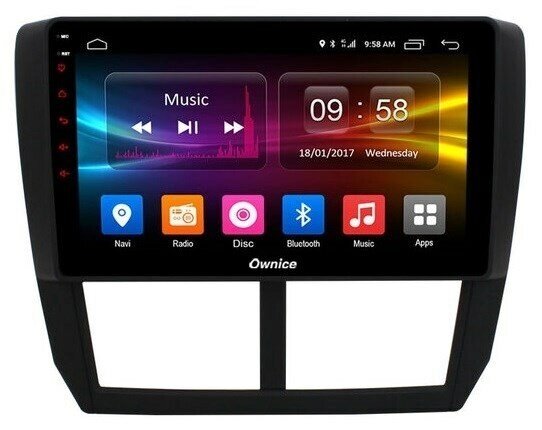 CarMedia OL-9512-P6 для Subaru Forester III 2008-2013, Impreza III 2007-2013 на Android 10.0 от компании MetSnab - фото 1