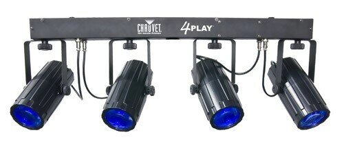 Chauvet 4 Play комплект из 4 светодиодных эффектов лунный цветок от компании MetSnab - фото 1