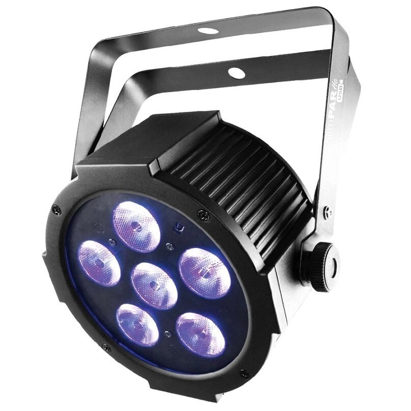 CHAUVET-DJ SlimPAR H6 USB светодиодный прожектор направленного света типа LED PAR 6x10Вт RGBWA UV c DMX, D-Fi и ИК от компании MetSnab - фото 1