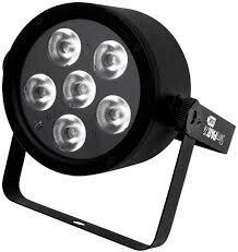 CHAUVET-DJ SlimPAR T6 USB светодиодный прожектор направленного света типа LED PAR 6x3Вт RGB c DMX, D-Fi и ИК от компании MetSnab - фото 1