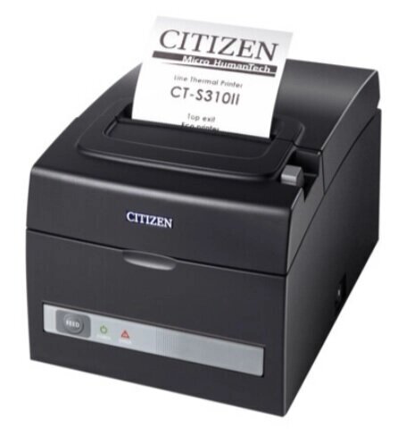 Чековый принтер Citizen CT-S310II, USB, Ethernet, черный (CTS310IIXEEBX) от компании MetSnab - фото 1