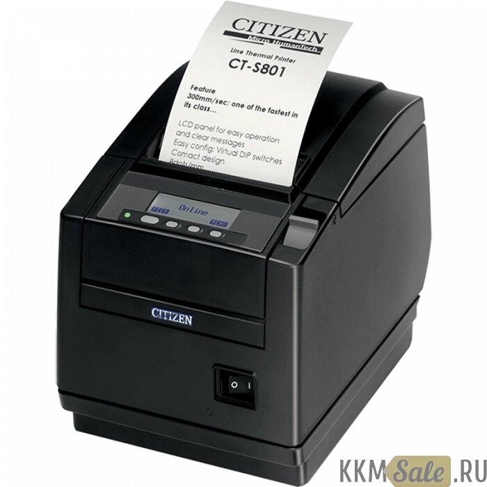 Чековый принтер Citizen CT-S801II (Без интерфейса, Черный, арт. CTS801IIS3NEBPXX) от компании MetSnab - фото 1