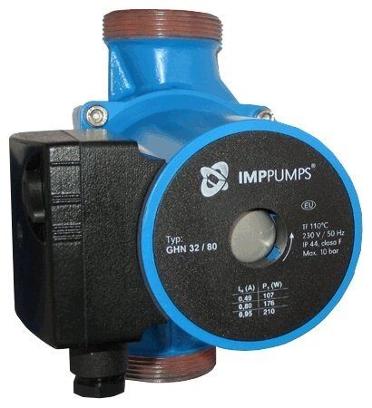 Циркуляционный насос IMP PUMPS GHN 32/80-180 (90 Вт) от компании MetSnab - фото 1