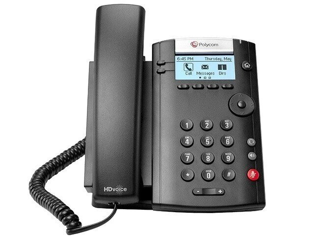 Comrex VVX201 телефон (от PolyCOM) для управления гибридом VH2 от компании MetSnab - фото 1