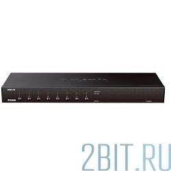 D-Link KVM-440/C1A 8-портовый переключатель KVM с портами PS2/USB от компании MetSnab - фото 1