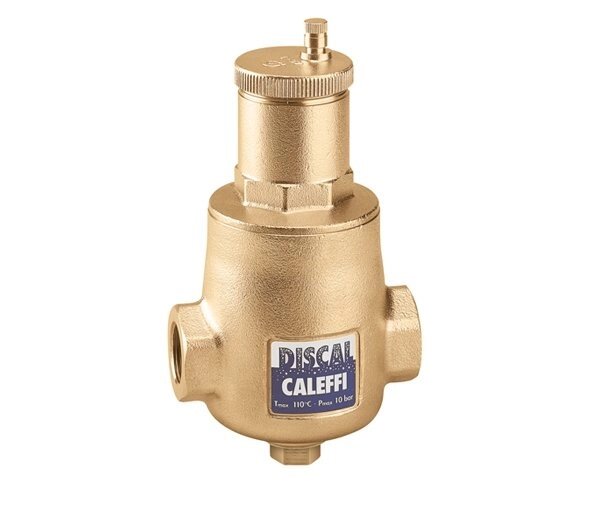 Деаэратор Caleffi Discal резьбовые соединения ВР 2quot; со сливом от компании MetSnab - фото 1