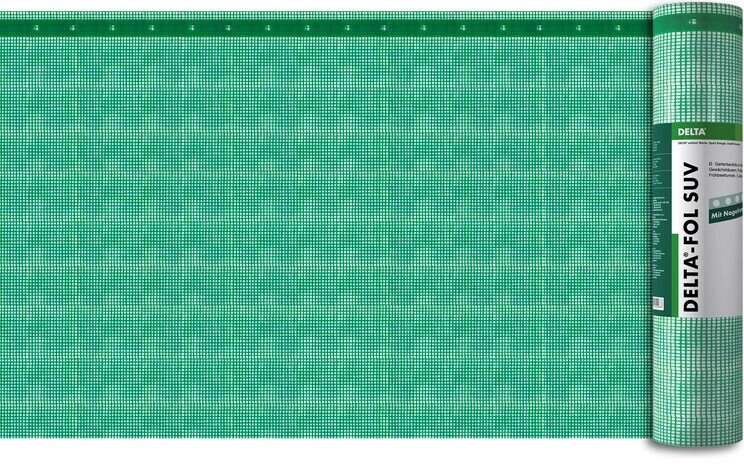 DELTA-FOL SUV Армированная плёнка для парников, теплиц и оранжерей. Эффект анти-капля, 50 x 1,5 рулон 75 кв. м. от компании MetSnab - фото 1