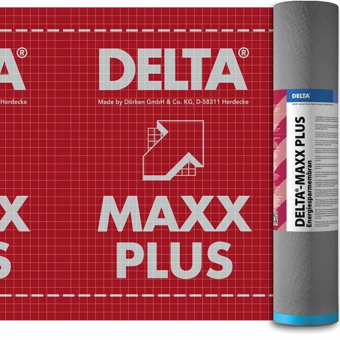 DELTA MAXX PLUS 75 м2 диффузионная антиконденсатная мембрана от компании MetSnab - фото 1