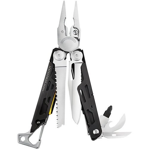 Для туризма и отдыха Leatherman Мультитул для выживания Signal, нейлоновый чехол, стандартная упаковка от компании MetSnab - фото 1